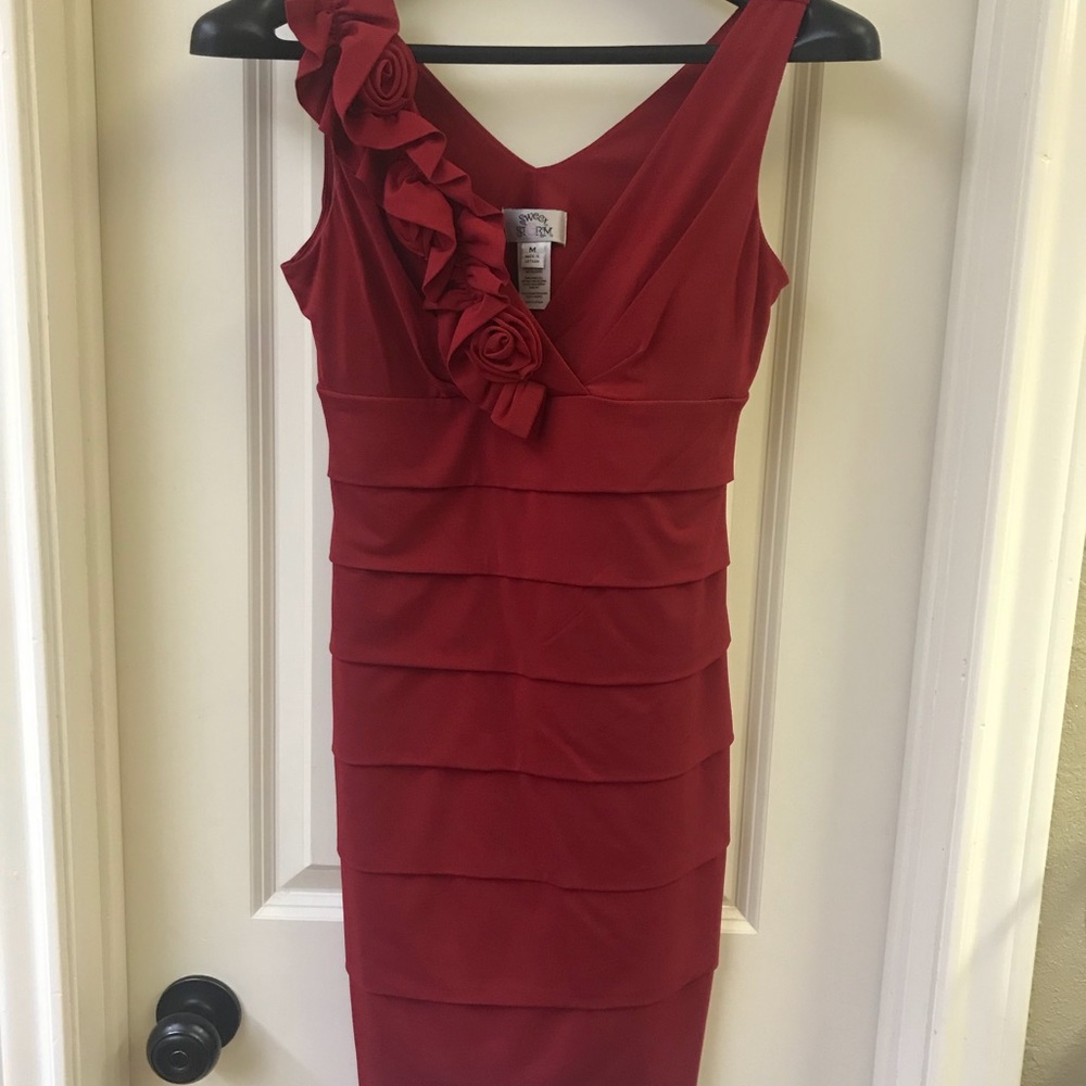 Red Cocktail Dress